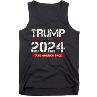 Donald Trump 2024 Take America Back Election Tank Top