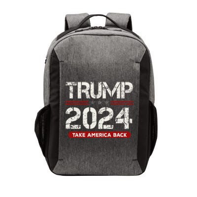 Donald Trump 2024 Take America Back Election Vector Backpack