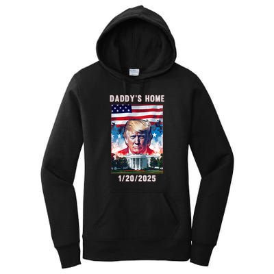 Donald Trump 2024 Daddys Home Women's Pullover Hoodie