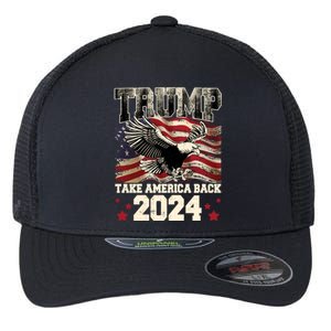 Donald Trump 2024 Take America Back Usa United States Flexfit Unipanel Trucker Cap