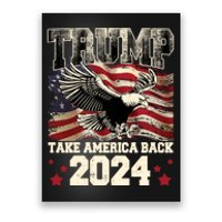 Donald Trump 2024 Take America Back Usa United States Poster