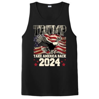 Donald Trump 2024 Take America Back Usa United States PosiCharge Competitor Tank