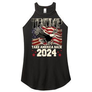 Donald Trump 2024 Take America Back Usa United States Women's Perfect Tri Rocker Tank