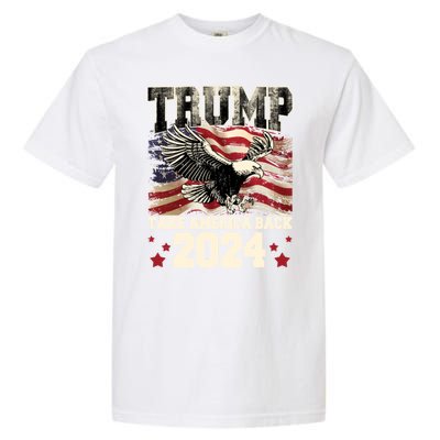 Donald Trump 2024 Take America Back Usa United States Garment-Dyed Heavyweight T-Shirt