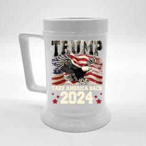 Donald Trump 2024 Take America Back Usa United States Beer Stein