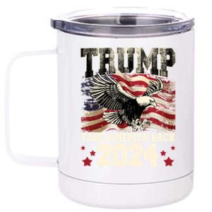 Donald Trump 2024 Take America Back Usa United States 12 oz Stainless Steel Tumbler Cup