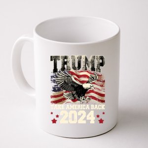 Donald Trump 2024 Take America Back Usa United States Coffee Mug