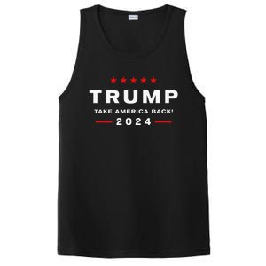 Donald Trump 2024 Take America Back Election The Return PosiCharge Competitor Tank