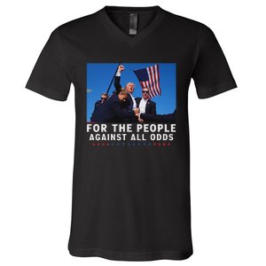 Donald Trump 2024 People Champion V-Neck T-Shirt