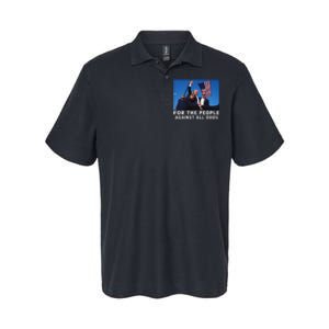 Donald Trump 2024 People Champion Softstyle Adult Sport Polo