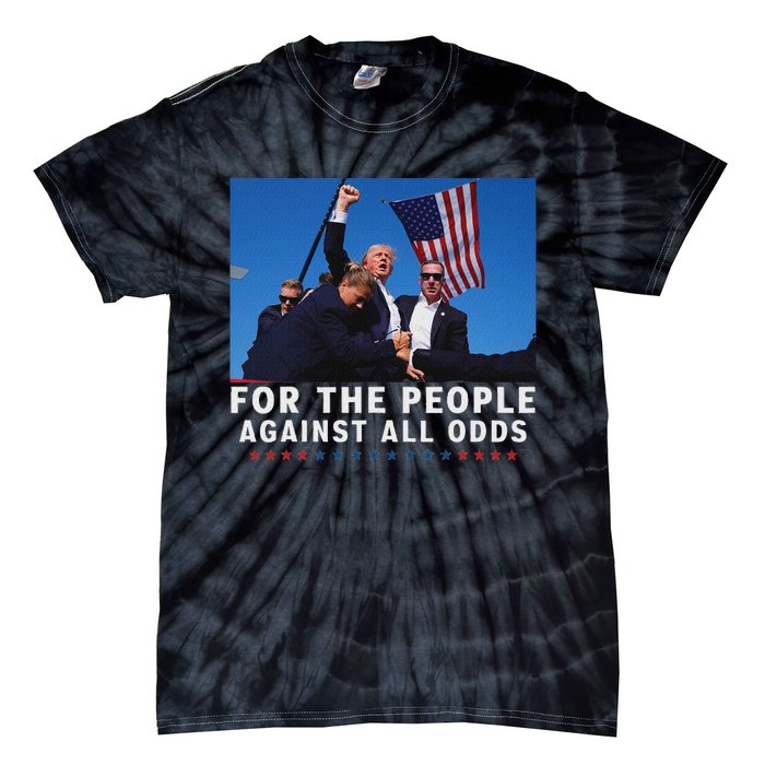 Donald Trump 2024 People Champion Tie-Dye T-Shirt