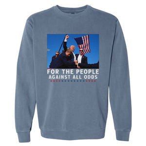 Donald Trump 2024 People Champion Garment-Dyed Sweatshirt