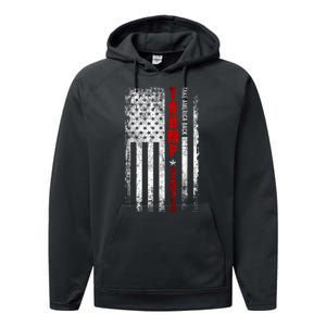 Donald Trump 2024 Take America Back Usa United States Performance Fleece Hoodie