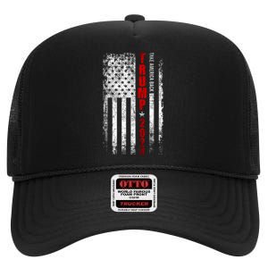 Donald Trump 2024 Take America Back Usa United States High Crown Mesh Back Trucker Hat