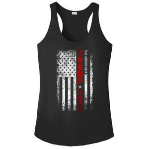 Donald Trump 2024 Take America Back Usa United States Ladies PosiCharge Competitor Racerback Tank