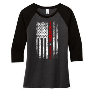 Donald Trump 2024 Take America Back Usa United States Women's Tri-Blend 3/4-Sleeve Raglan Shirt