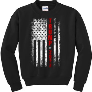 Donald Trump 2024 Take America Back Usa United States Kids Sweatshirt