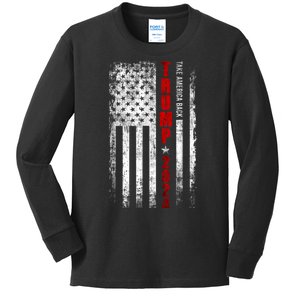 Donald Trump 2024 Take America Back Usa United States Kids Long Sleeve Shirt