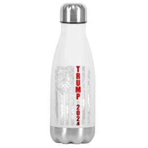 Donald Trump 2024 Take America Back Usa United States Stainless Steel Insulated Water Bottle