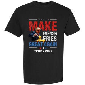 Donald Trump 2024 French Fry Make French Fries Great Again Garment-Dyed Heavyweight T-Shirt