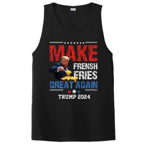 Donald Trump 2024 French Fry Make French Fries Great Again PosiCharge Competitor Tank