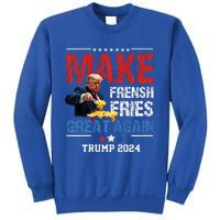 Donald Trump 2024 French Fry Make French Fries Great Again Sweatshirt