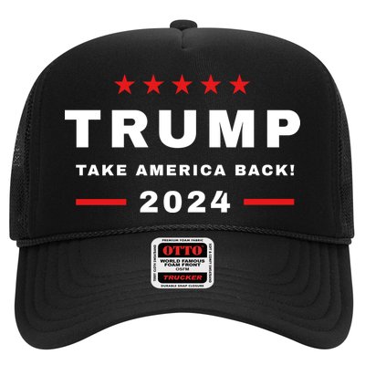 Trump 2024 Take America Back Election Trucker Hat