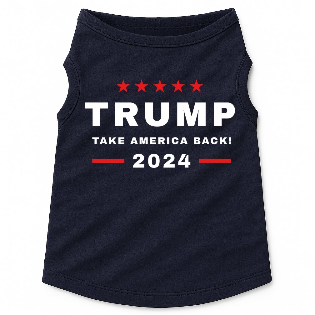 Trump 2024 Take America Back Election Doggie Tank