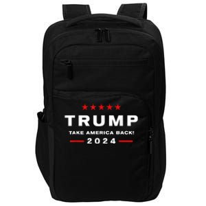 Donald Trump 2024 Take America Back Usa United States Impact Tech Backpack