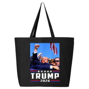 Donald Trump 2024 Survived Shot At Election Rally 25L Jumbo Tote