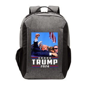 Donald Trump 2024 Survived Shot At Election Rally Vector Backpack