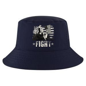 Donald Trump 2024 Fight Fight Fight Donald Trump Fist Pump Cool Comfort Performance Bucket Hat