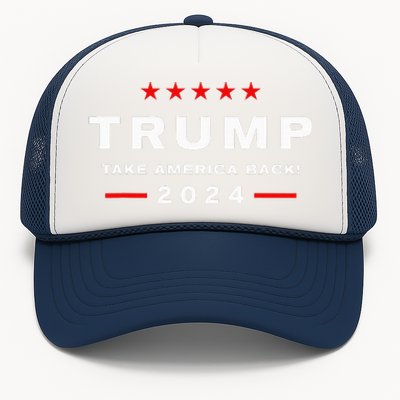 Donald Trump 2024 Take America Back Election  The Return  Trucker Hat