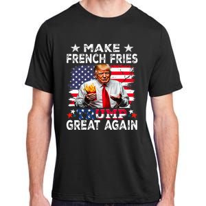 Donald Trump 2024 French Fry Make French Fries Great Again Adult ChromaSoft Performance T-Shirt