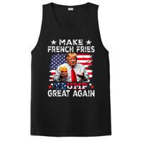 Donald Trump 2024 French Fry Make French Fries Great Again PosiCharge Competitor Tank