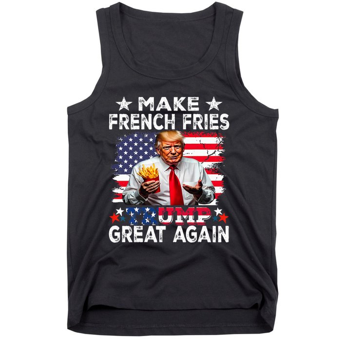 Donald Trump 2024 French Fry Make French Fries Great Again Tank Top