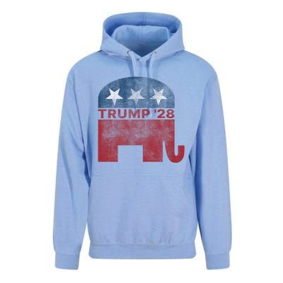 Donald Trump 2028 President Pro Trump Vintage Republican Unisex Surf Hoodie