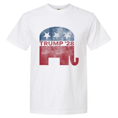 Donald Trump 2028 President Pro Trump Vintage Republican Garment-Dyed Heavyweight T-Shirt