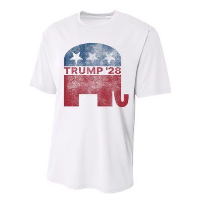 Donald Trump 2028 President Pro Trump Vintage Republican Performance Sprint T-Shirt