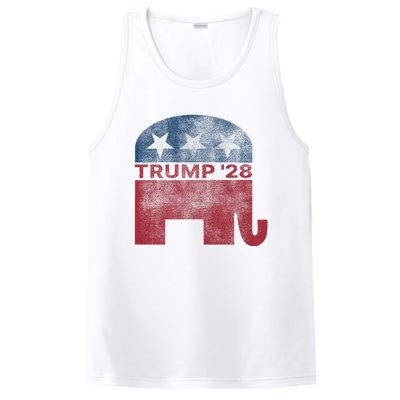 Donald Trump 2028 President Pro Trump Vintage Republican PosiCharge Competitor Tank