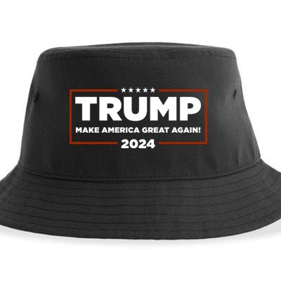 Donald Trump 2024 Make America Great Again MAGA Sustainable Bucket Hat