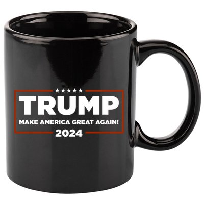 Donald Trump 2024 Make America Great Again MAGA 11oz C Handle Ceramic Mug