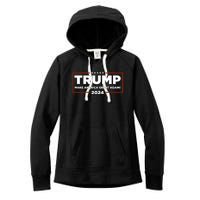 Donald Trump 2024 Make America Great Again MAGA Women's Fleece Hoodie