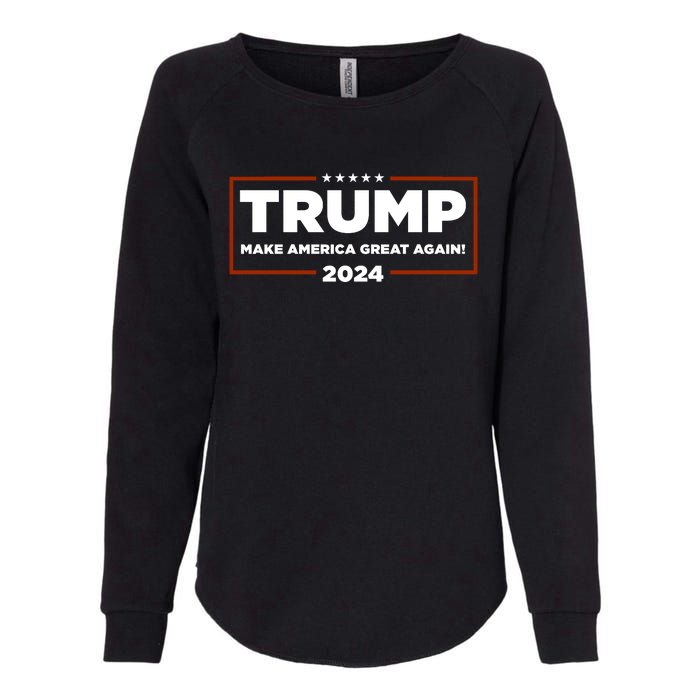 Donald Trump 2024 Make America Great Again MAGA Womens California Wash Sweatshirt