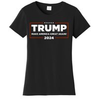 Donald Trump 2024 Make America Great Again MAGA Women's T-Shirt