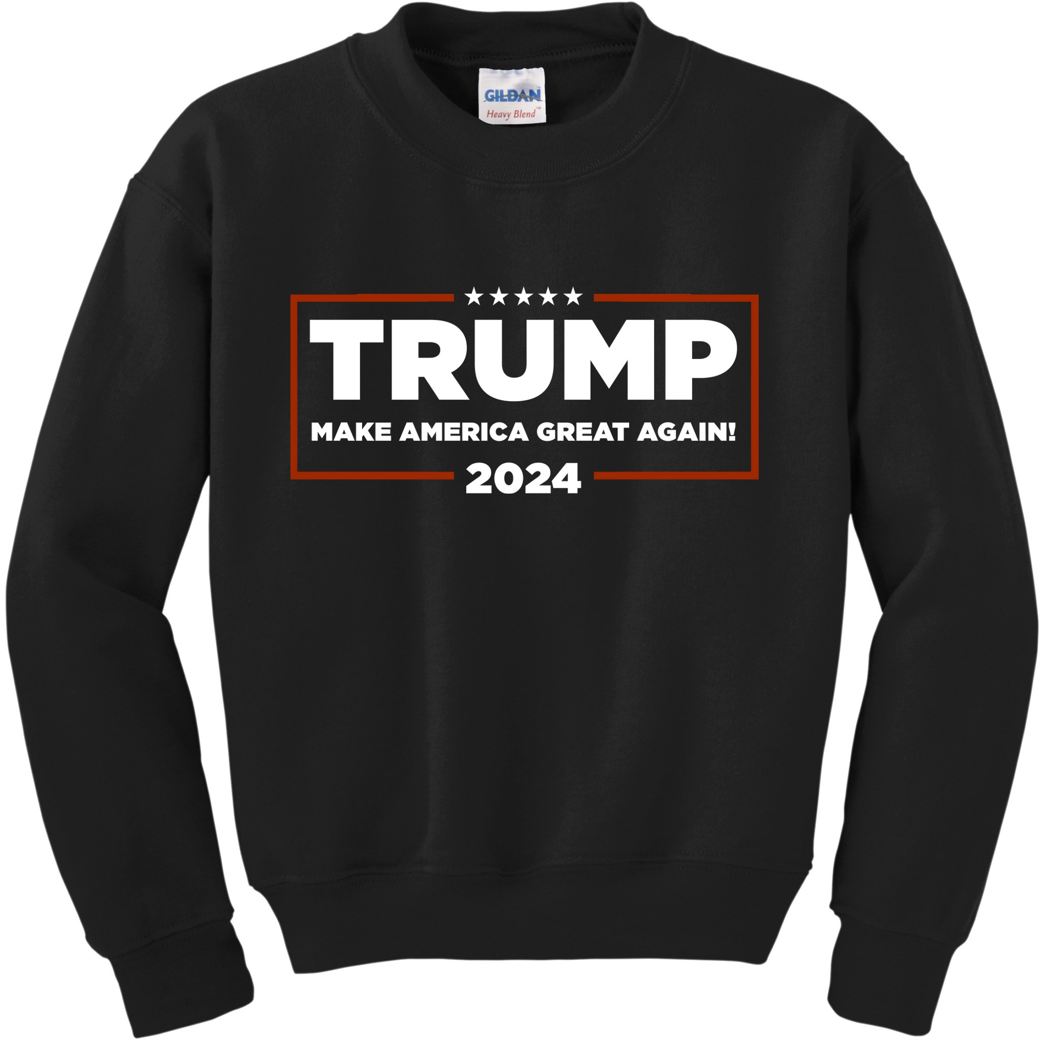 Donald Trump 2024 Make America Great Again MAGA Kids Sweatshirt