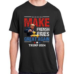 Donald Trump 2024 French Fry Make French Fries Great Again Adult ChromaSoft Performance T-Shirt