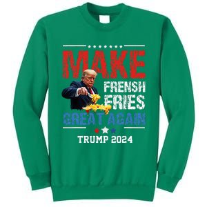 Donald Trump 2024 French Fry Make French Fries Great Again Sweatshirt