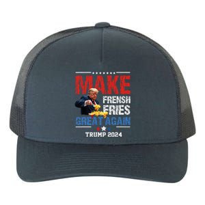 Donald Trump 2024 French Fry Make French Fries Great Again Yupoong Adult 5-Panel Trucker Hat