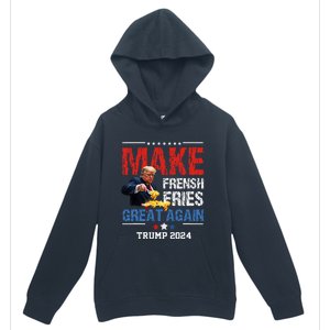 Donald Trump 2024 French Fry Make French Fries Great Again Urban Pullover Hoodie